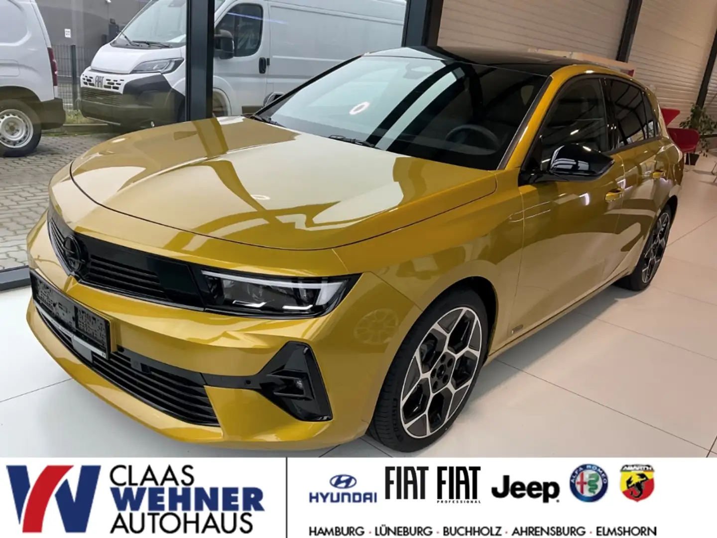 Opel Astra 5-Türer, GS, 1.2 Turbo, AT8, Ultimate-Ausstattung, Jaune - 1