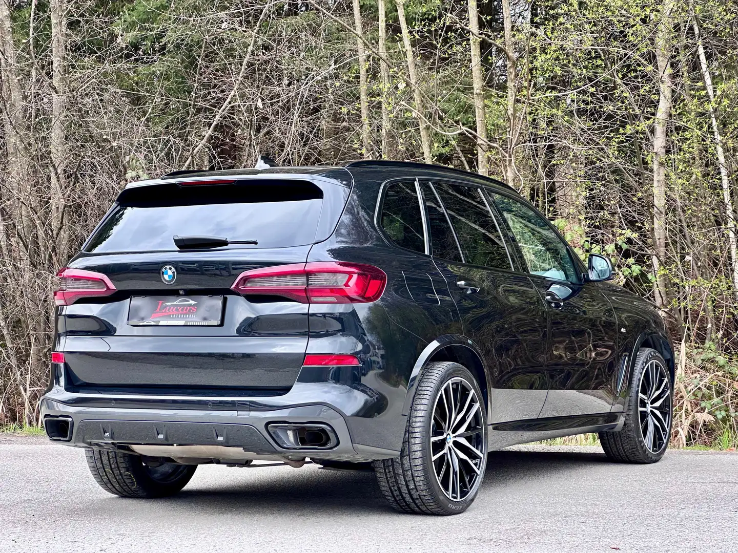 BMW X5 xDrive 40 d M Sport*VOLL*22 ZOLL*ACC*AHK*PANO*HUP* Schwarz - 2