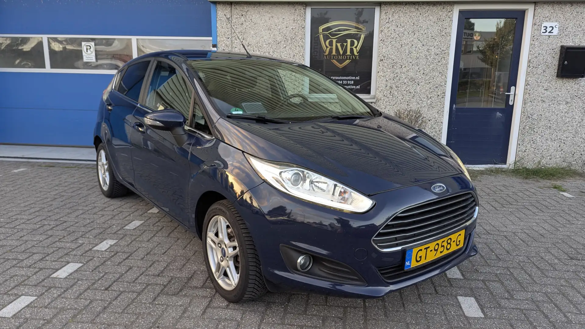 Ford Fiesta 1.0 EcoBoost Titanium SONY REVISIE MOTOR NIEUWE DI Blauw - 2