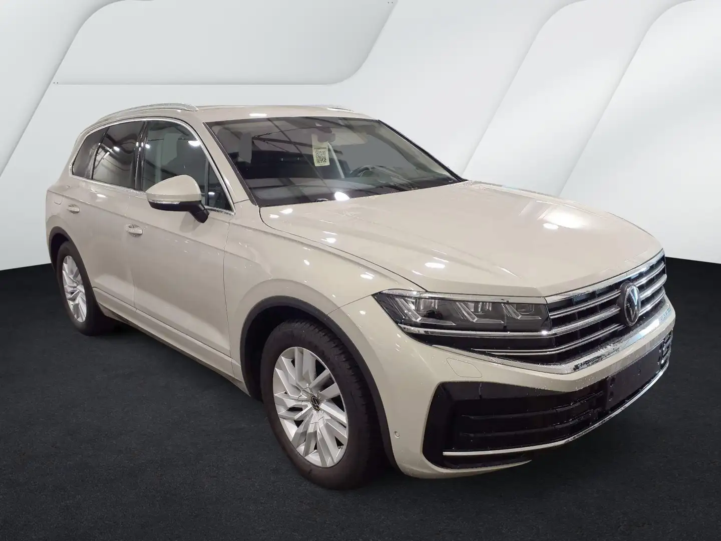 Volkswagen Touareg Elegance 3.0 TDI Luftfwk AHK Kamera Leder Sitzh. A Beige - 2