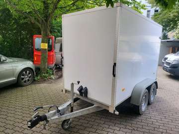 Kofferanhänger Auffahrklappe 1 Hand Top Zustand