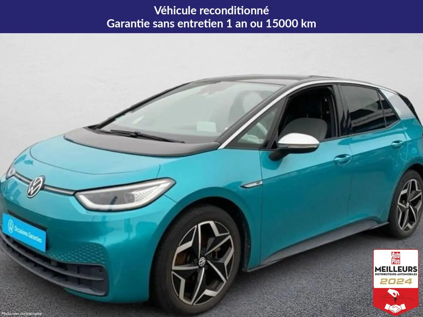 Volkswagen ID.3 204 ch 1st plus Blanc - 1