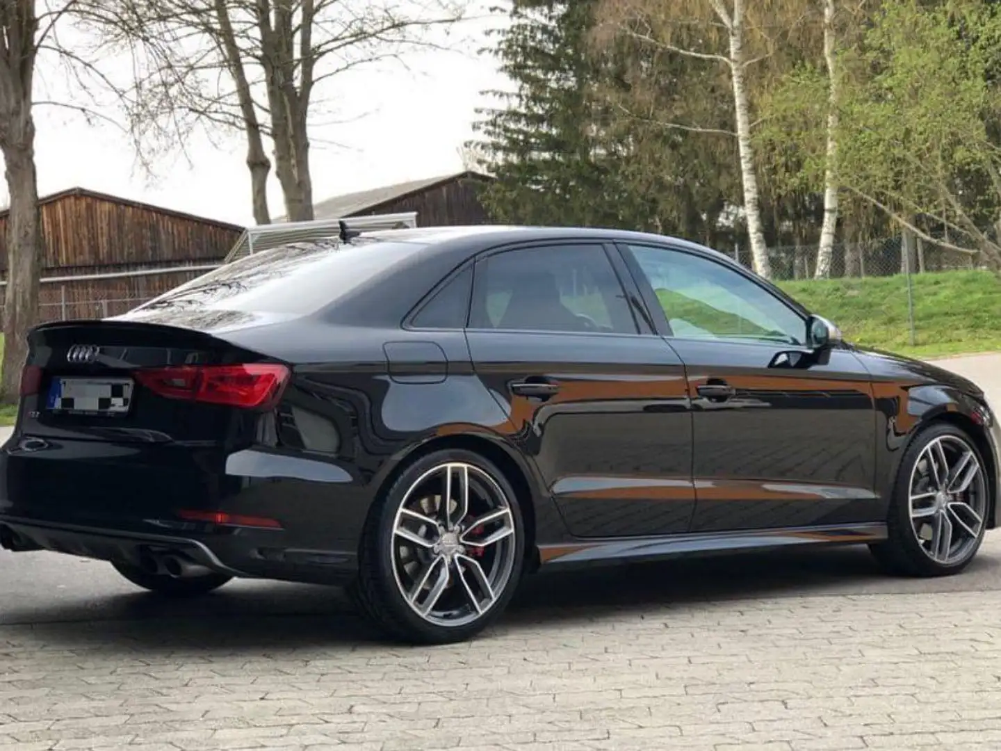 Audi S3 A3 Limousine Limousine Schwarz - 2
