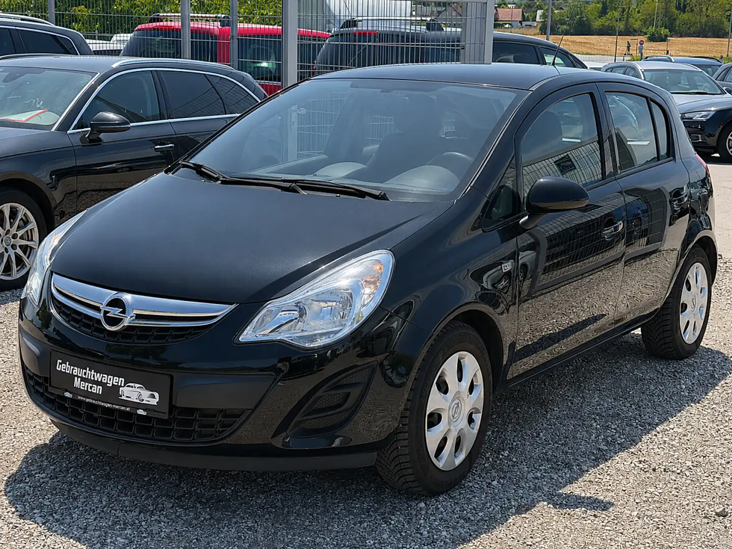 Opel Corsa 1,2 Edition Schwarz - 1