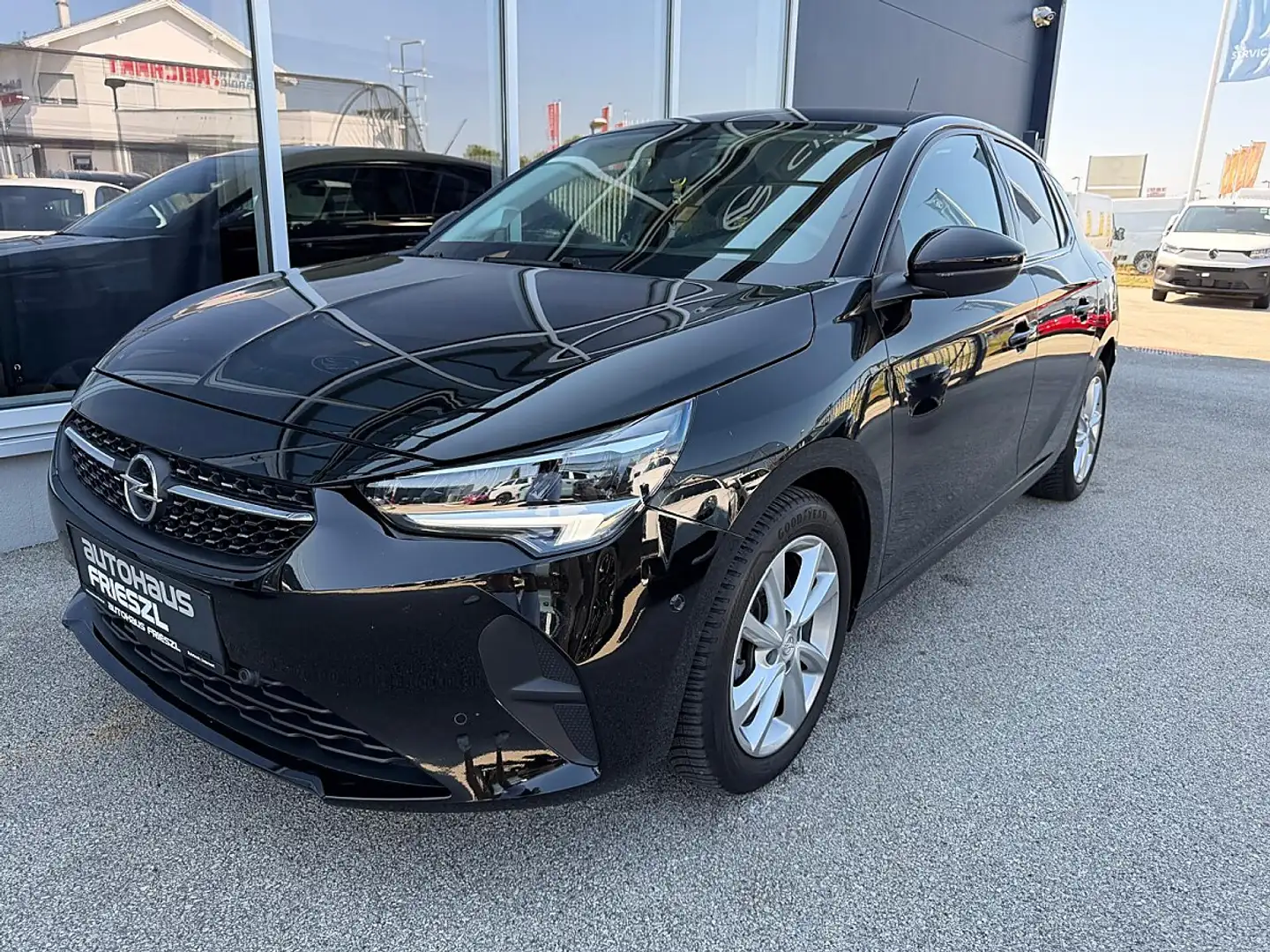 Opel Corsa 1,2 Elegance Schwarz - 1