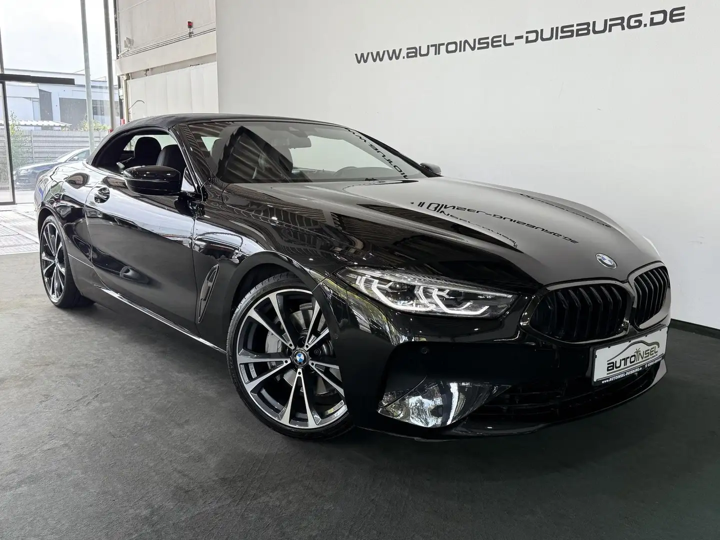 BMW 840 i Cabrio Aut HeadUp Kamera H&K LED SoftClose Noir - 2