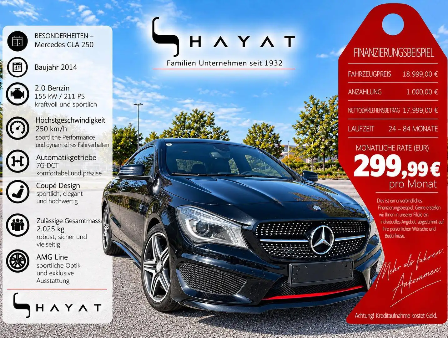 Mercedes-Benz CLA 250 CLA 250 4Matic Sport (117.346) Schwarz - 1