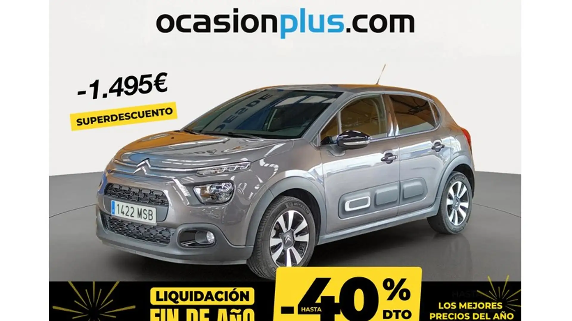 Citroen C3 Origin 1.2 PureTech S&S Max EAT6 110 Grau - 1