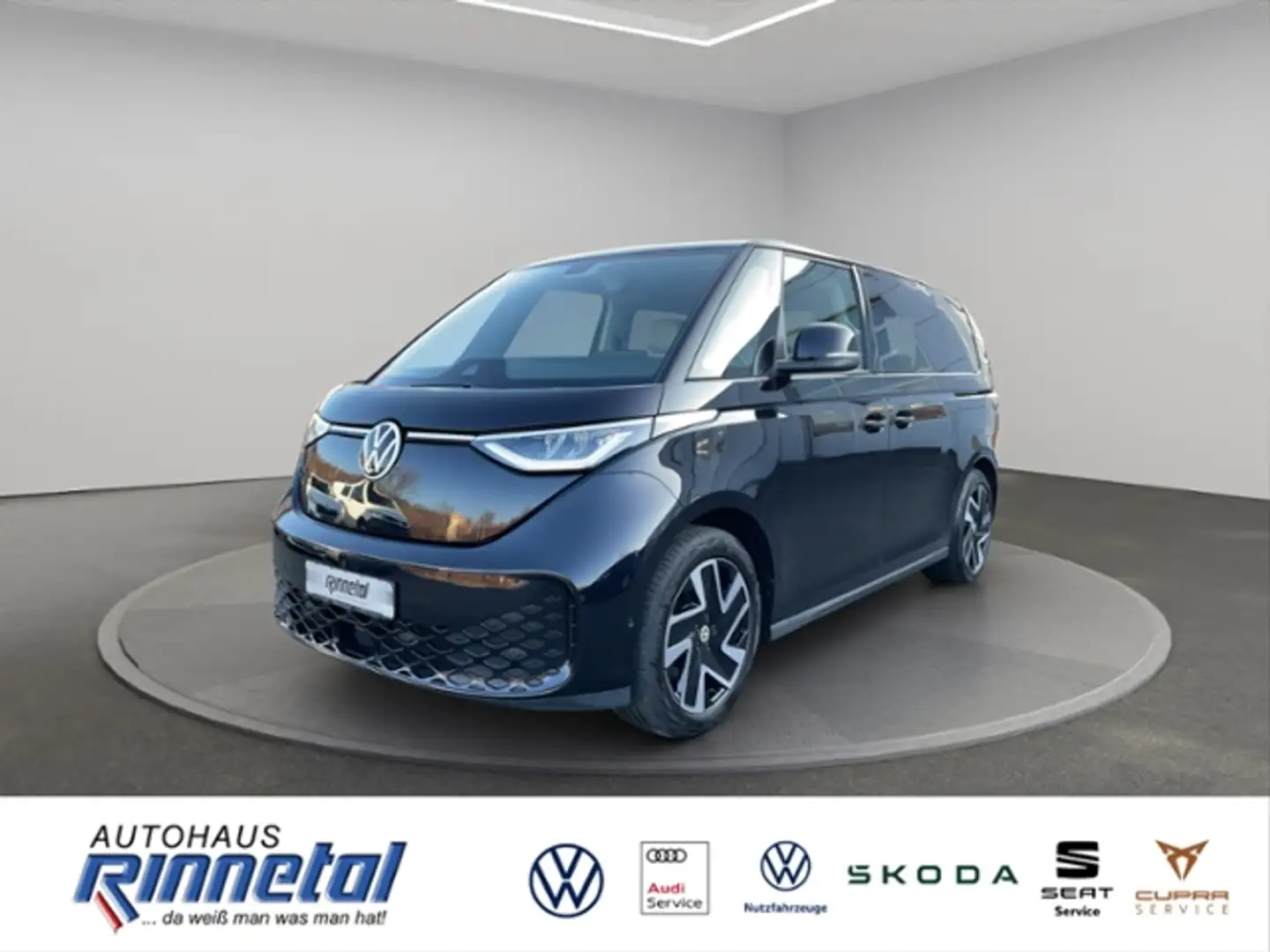 Volkswagen ID. Buzz Pro AHK+LED LICHT+NAVI+EL HECKKL+BEH MULTILENK+AC Schwarz - 1
