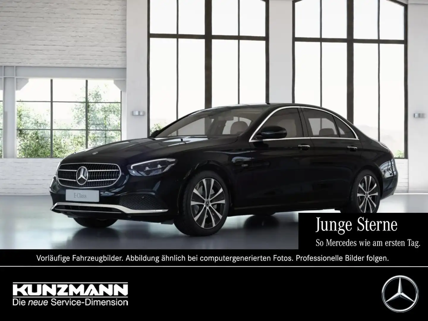 Mercedes-Benz E 300 e Avantgarde Distronic+ Kamera KeylessGo Schwarz - 1