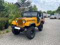 Jeep CJ-5 BUICK V6 MIT T150 3 GANG DOPPELFLUTIGE AUSP Orange - thumbnail 1