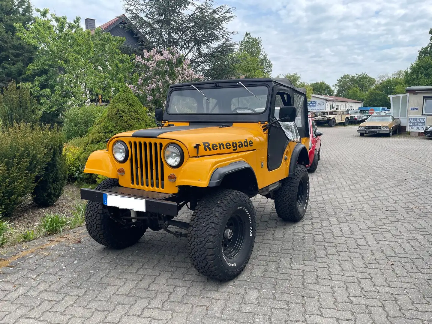 Jeep CJ-5 BUICK V6 MIT T150 3 GANG DOPPELFLUTIGE AUSP Orange - 1