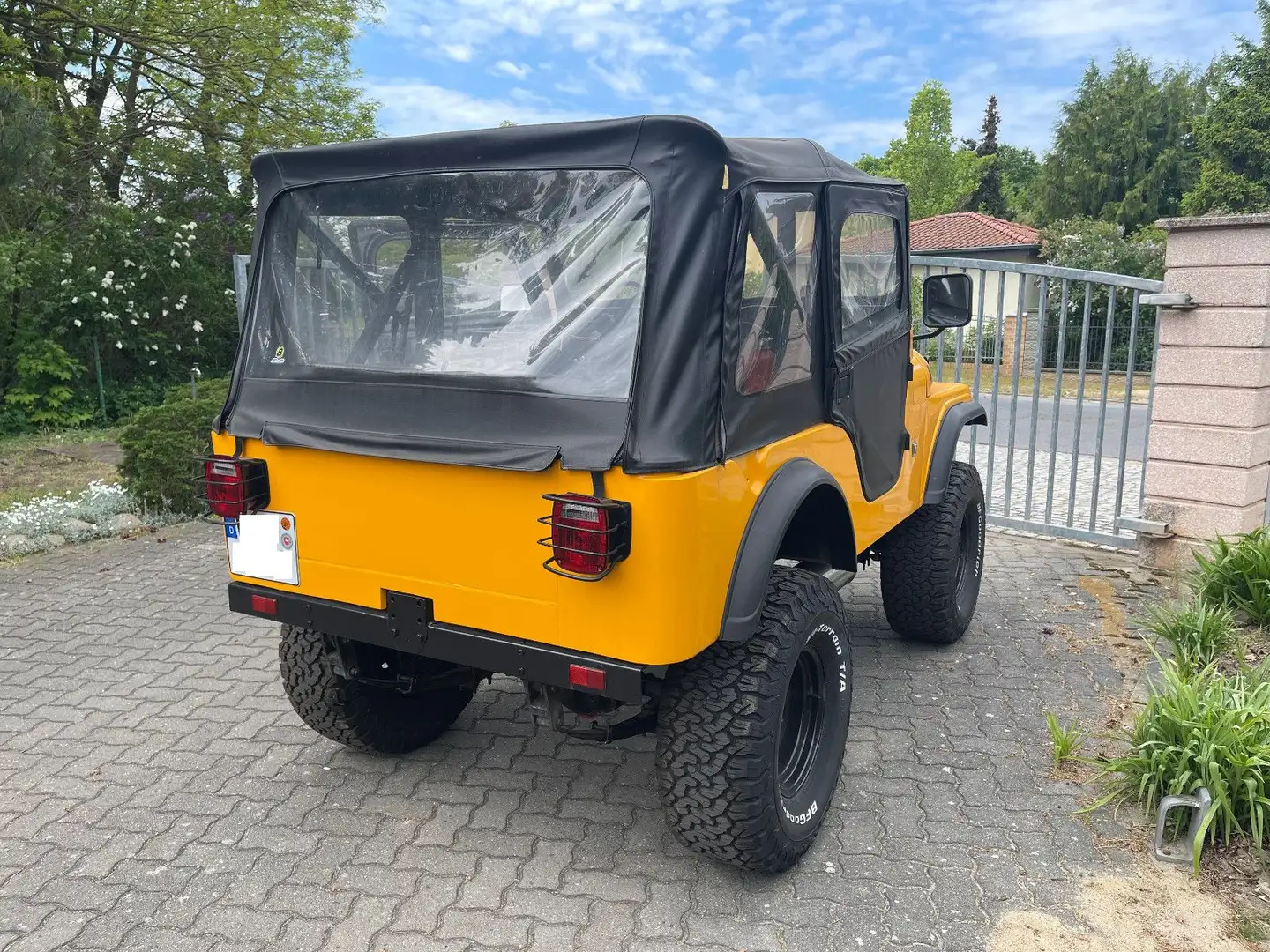 Jeep CJ-5 BUICK V6 MIT T150 3 GANG DOPPELFLUTIGE AUSP Orange - 2
