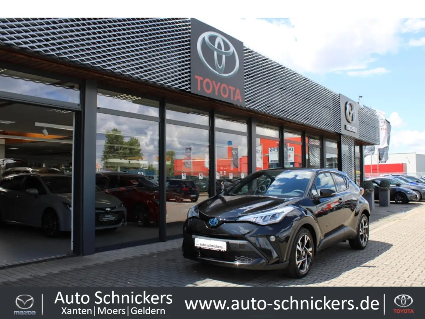 Toyota C-HR Hybrid  Team Deutschland+NAV Schwarz - 1