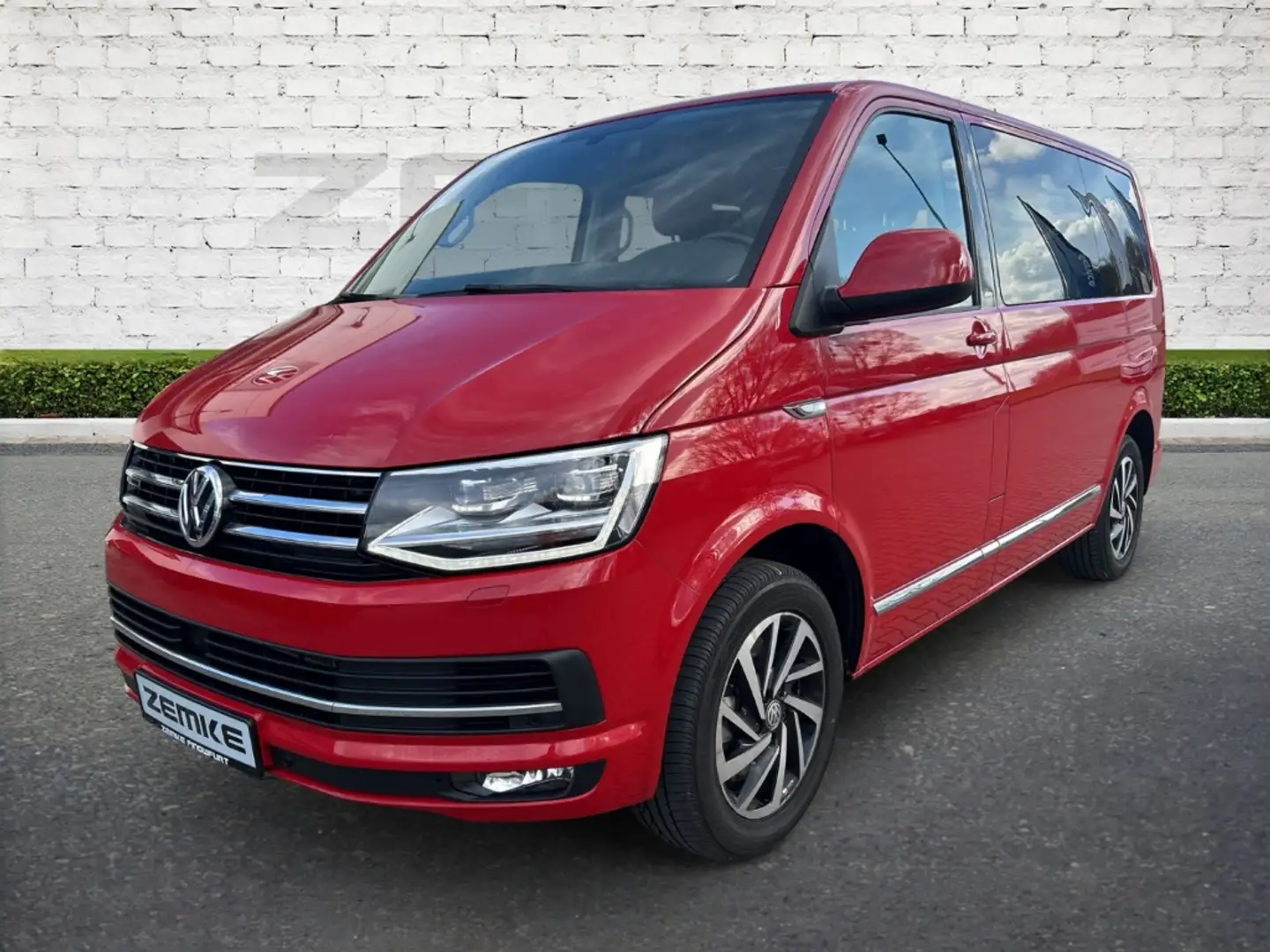 Volkswagen T6 Multivan 2.0 TDI DSG 4Motion Comfortline StandHZG AHK-abneh Rouge - 2