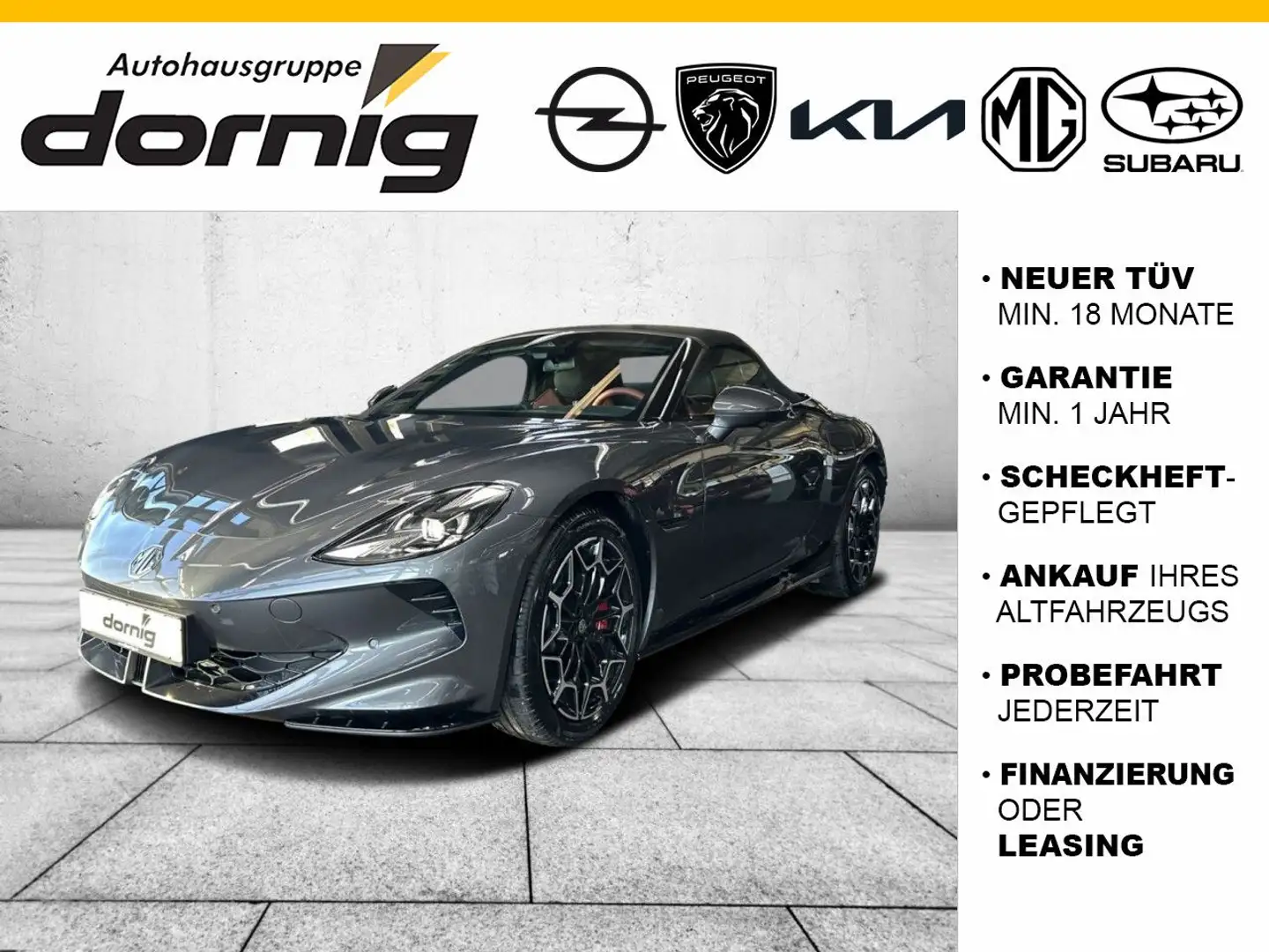 MG Cyberster Roadster 2WD Grau - 1