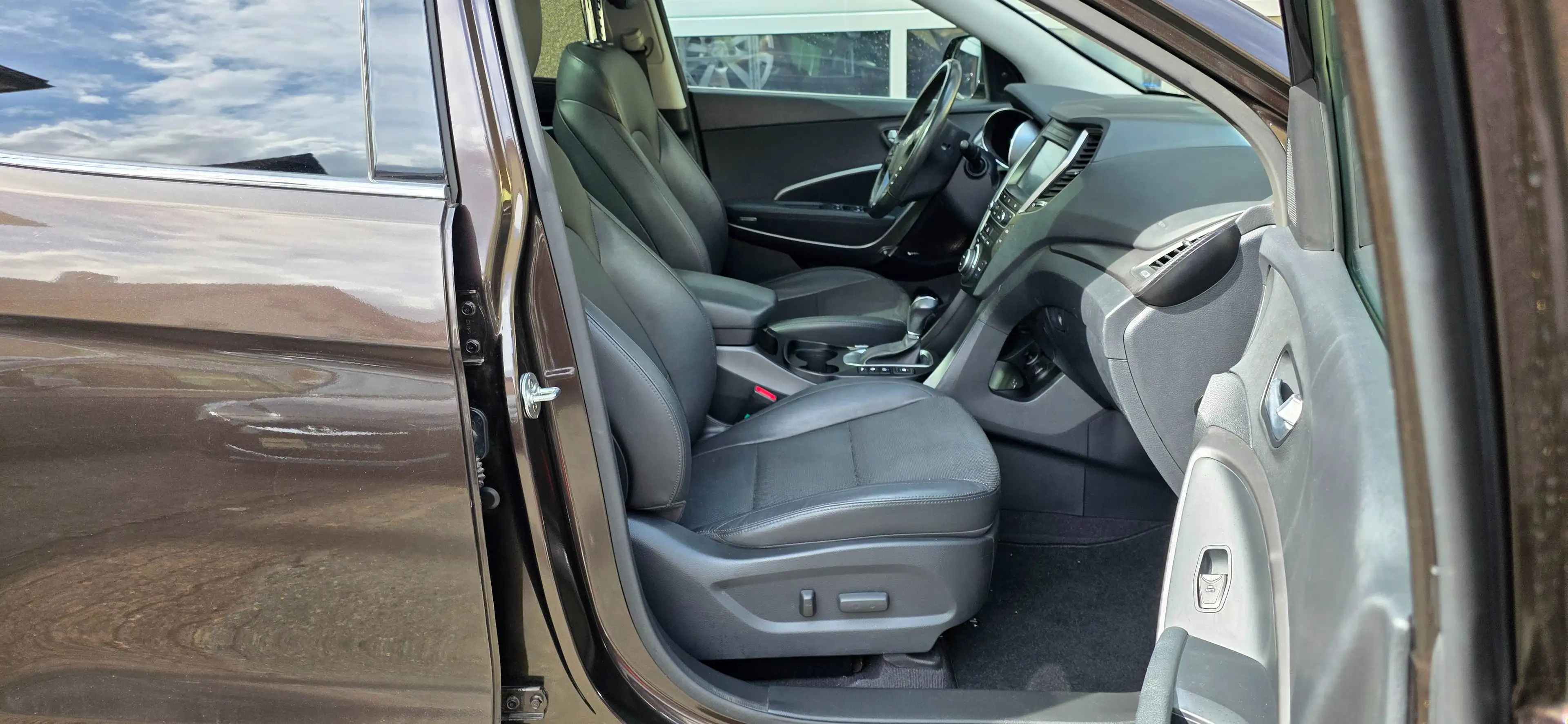 Hyundai SANTA FE blue Premium 4WD*1Hand*Garantie*Voll Ausstatt — photo 11