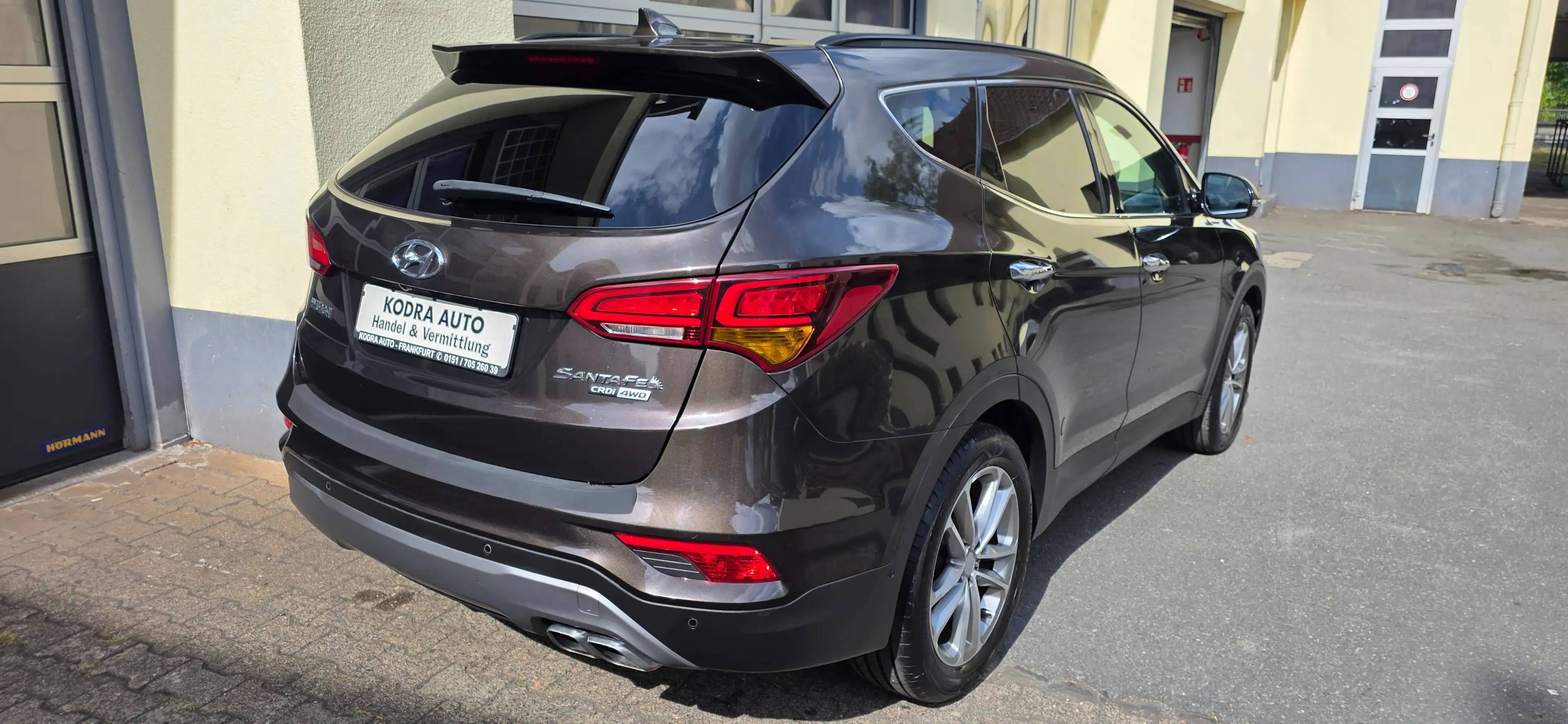 Hyundai SANTA FE blue Premium 4WD*1Hand*Garantie*Voll Ausstatt — photo 6