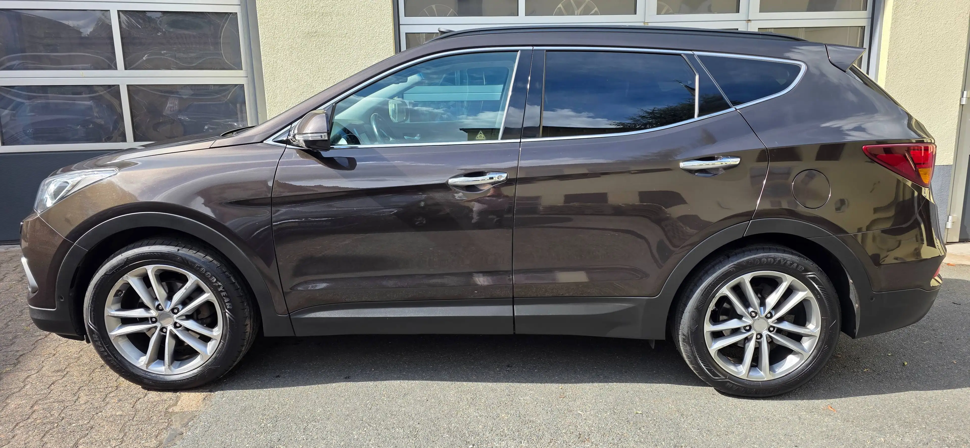 Hyundai SANTA FE blue Premium 4WD*1Hand*Garantie*Voll Ausstatt — photo 3