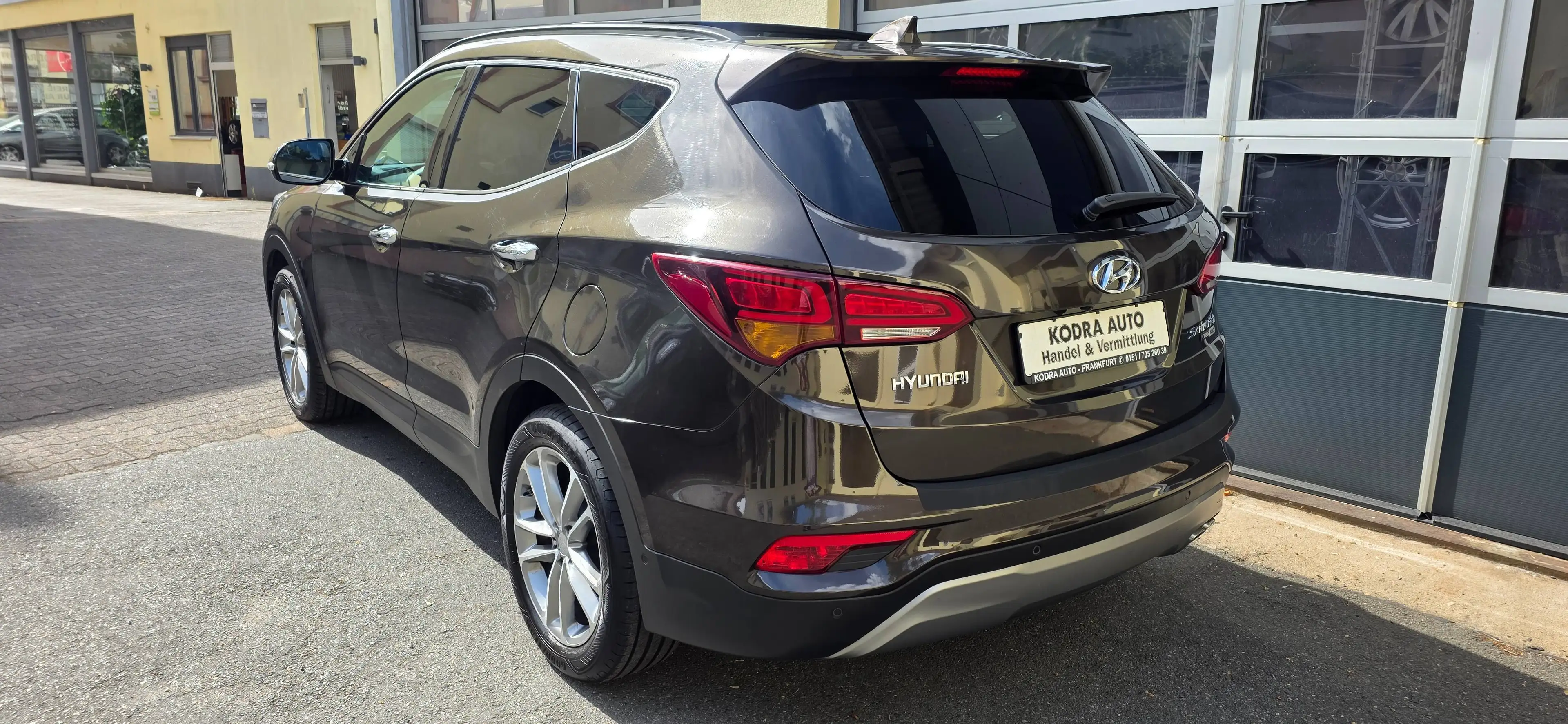 Hyundai SANTA FE blue Premium 4WD*1Hand*Garantie*Voll Ausstatt — photo 5