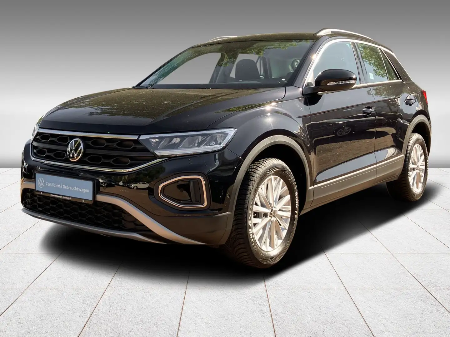 Volkswagen T-Roc 1.0 TSI Life LED Navi Kamera Schwarz - 2