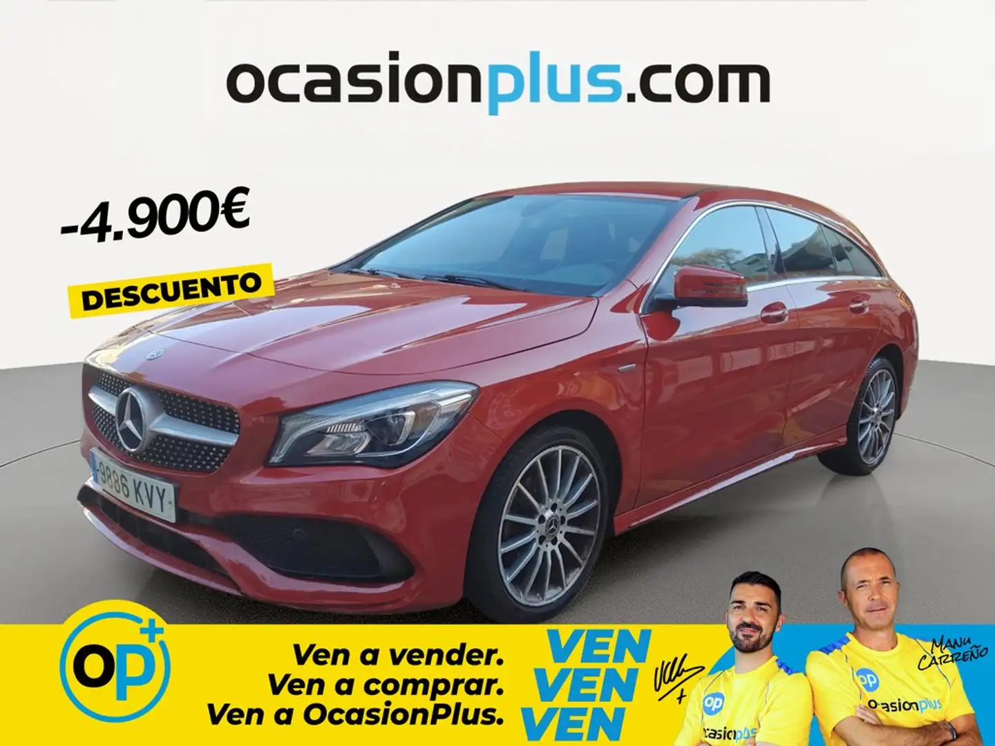 Mercedes-Benz CLA 200 Shooting Brake 200d 7G-DCT Rojo - 1