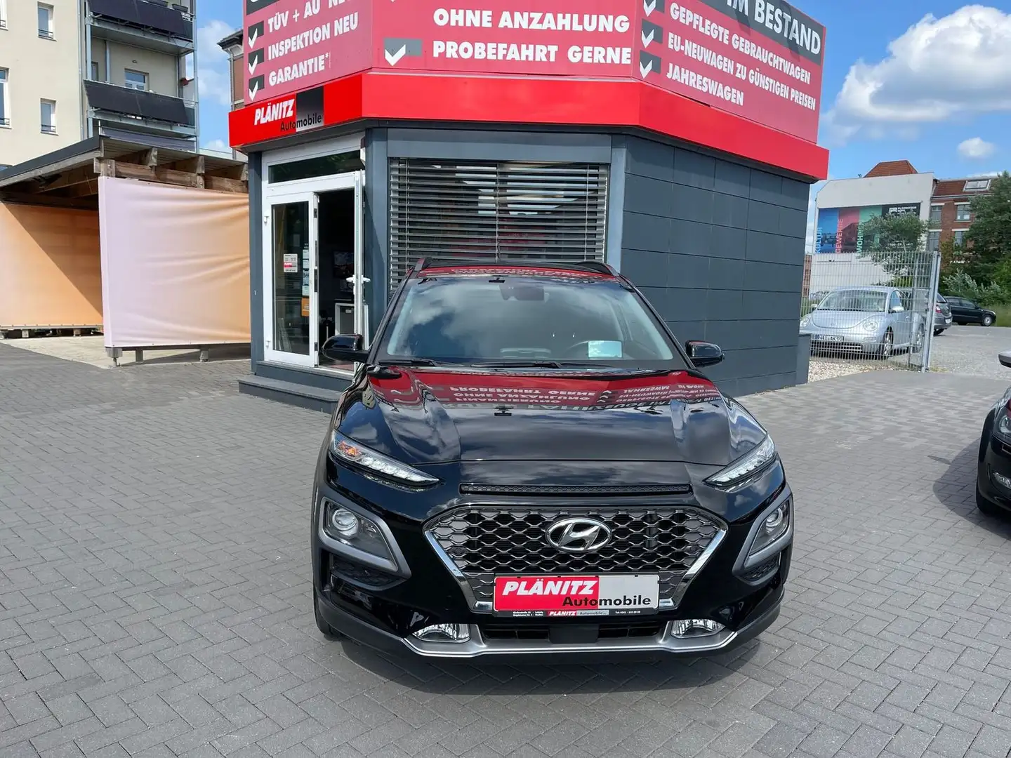 Hyundai KONA Premium 4WD/Tempomat/Bluetooth/Kamera/Navi/DAB/USB Чорний - 1