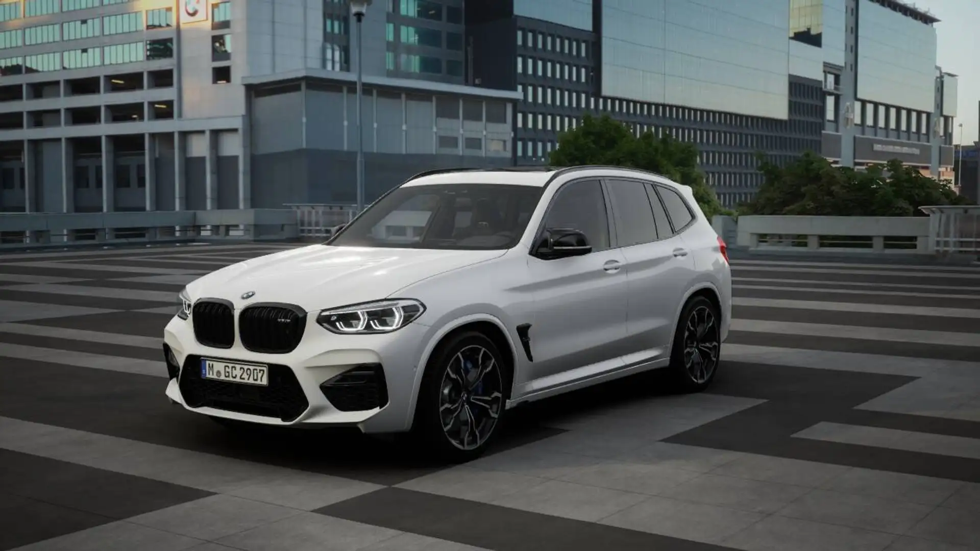 BMW X3 M Competition ///Drivers Pack. PanoSD ACC Weiß - 1