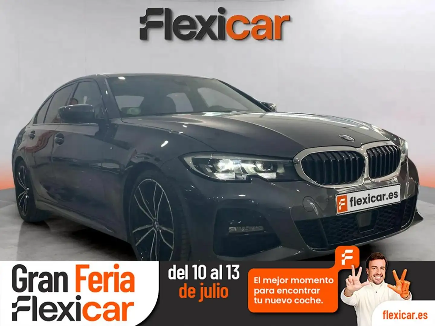 BMW 320 320d Auto. Gris - 1