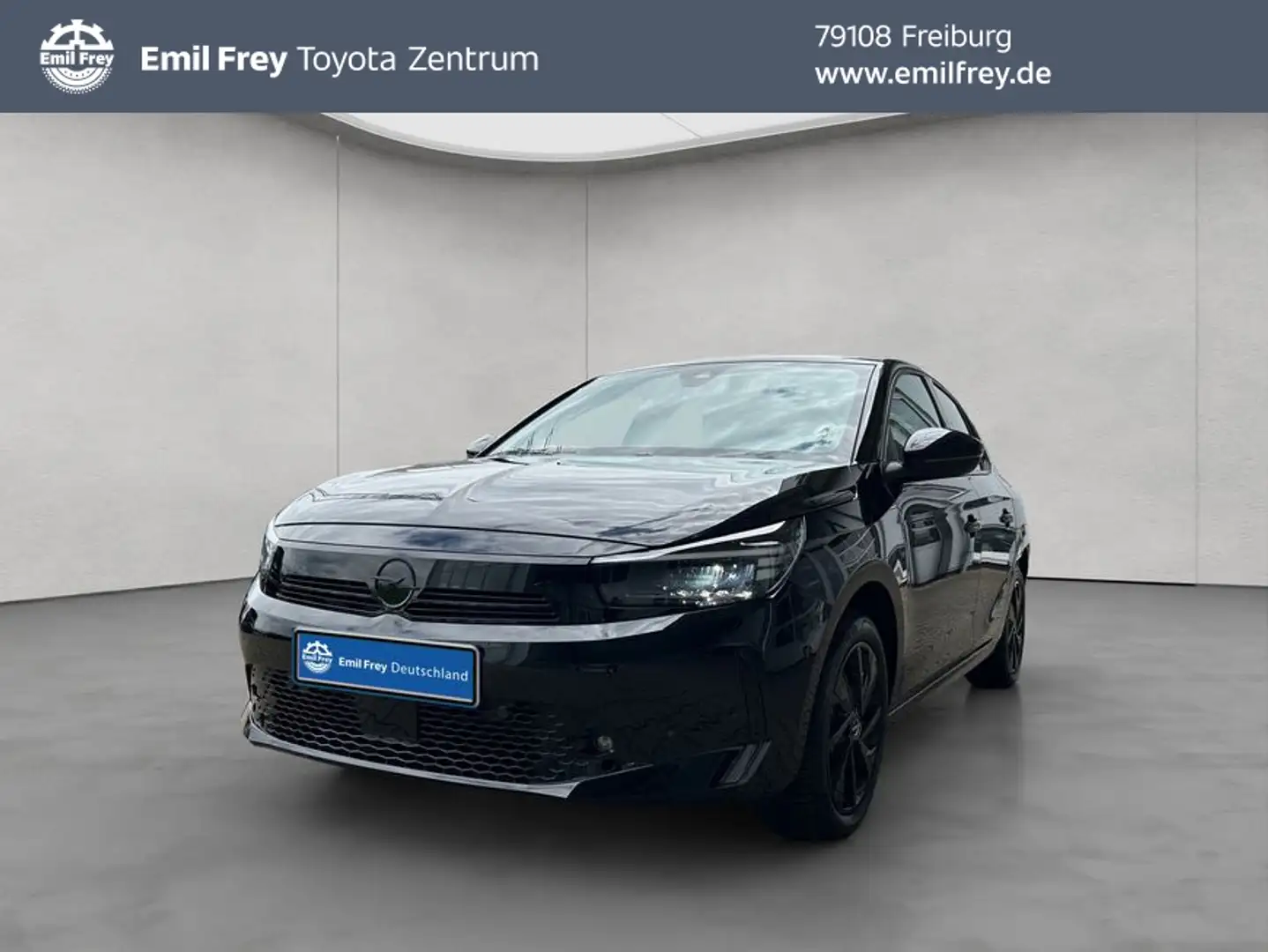 Opel Corsa 1.2 Direct Injection Turbo Automatik GS Schwarz - 1