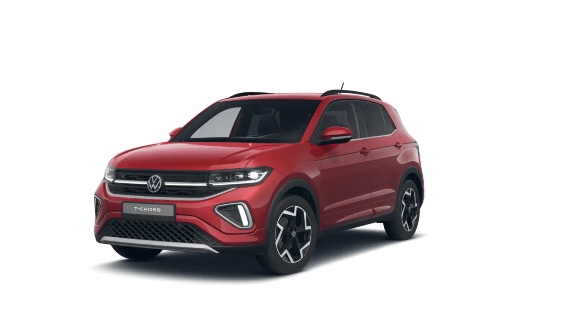 Volkswagen T-Cross 1.0 TSI R-Line 85kW Rojo - 1