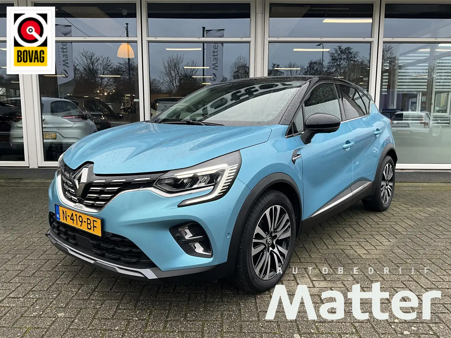 Renault Captur 1.3 TCe 140 Initiale Paris Trekhaak Blau - 1