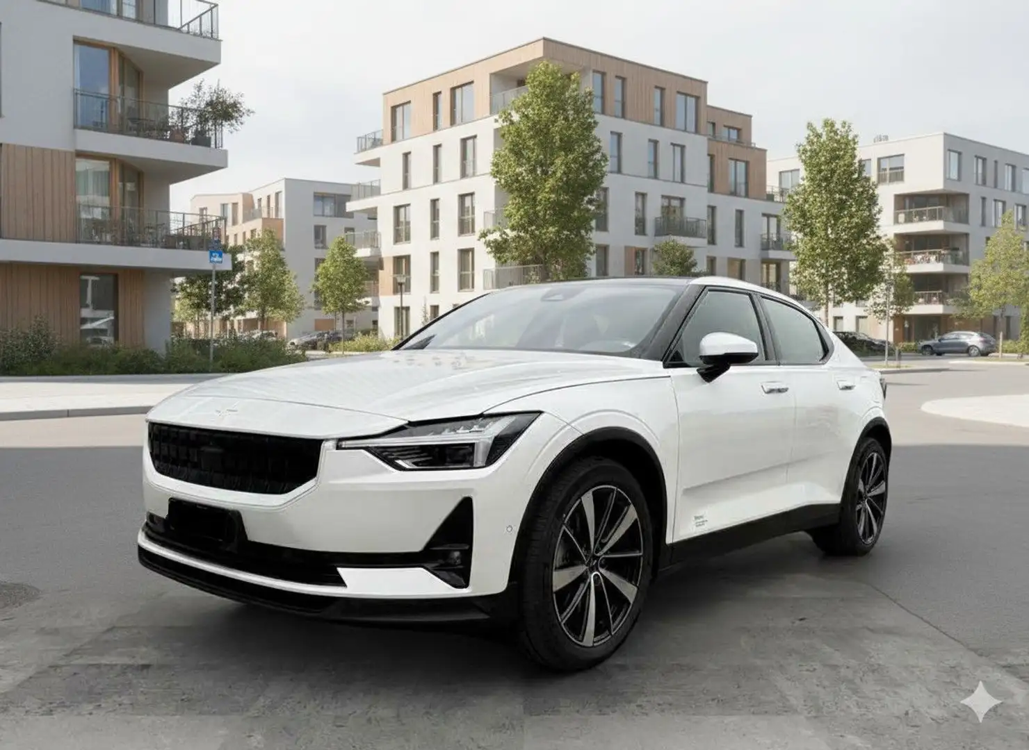 Polestar 2 LongRangeDual/Pilot-Paket/Plus-Paket/Mod`22 Blanc - 2