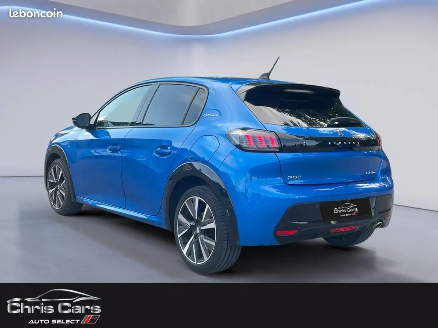 Peugeot 208 GT LINE 1.2 100cv courroie faite garantie 2029 Blauw - 2