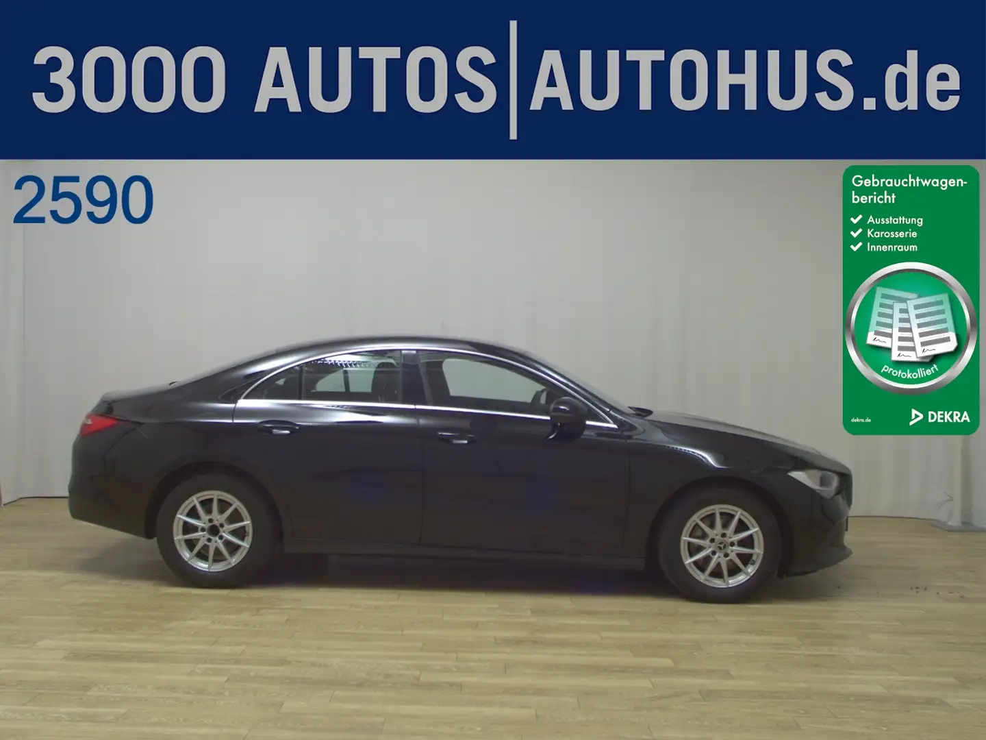 Mercedes-Benz CLA 200 d Navi Leder PDC MBUX SpurH SpurW AUT Schwarz - 1