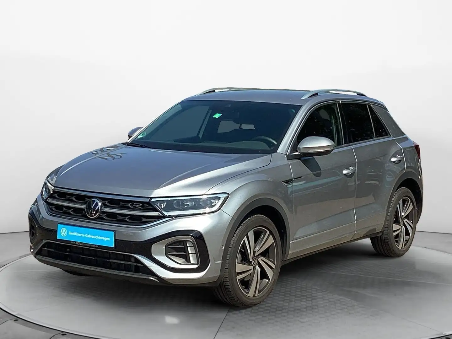 Volkswagen T-Roc 1.5TSI R-Line DSG Navi LED AHK beats Kamer Silber - 2