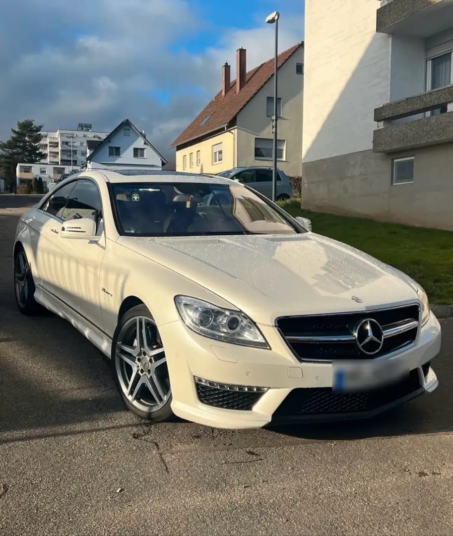 Mercedes-Benz CL 63 AMG 7G-TRONIC Performance Package Bílá - 1