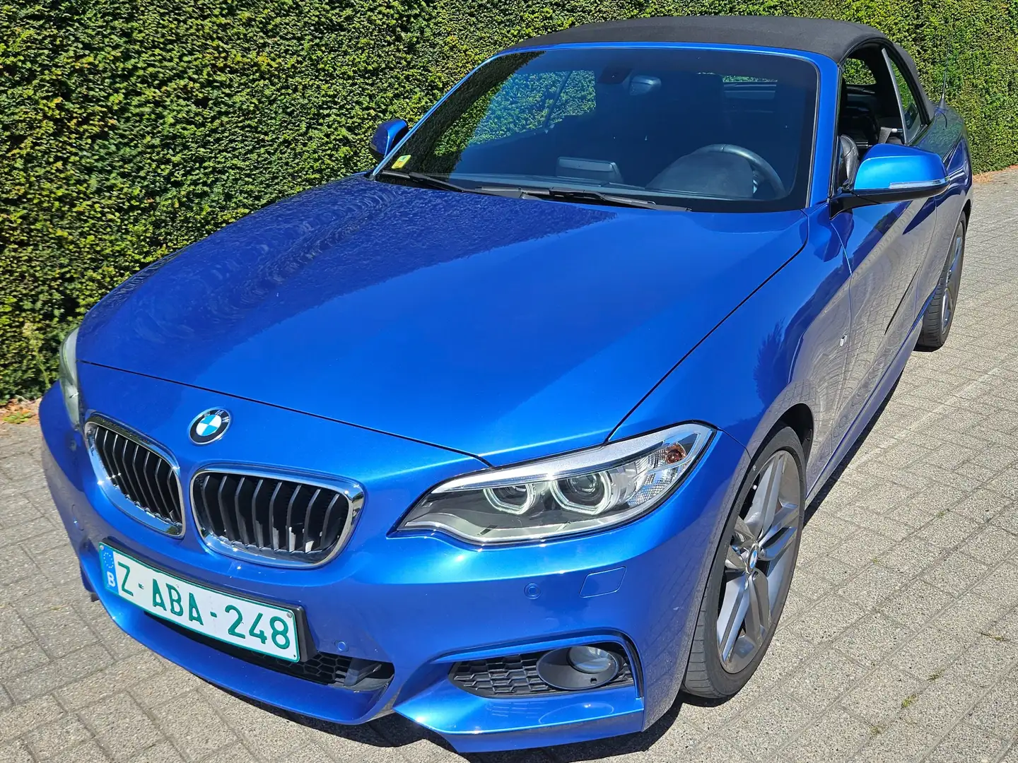 BMW 220 Cabriolet 220 d Pack M Kék - 1