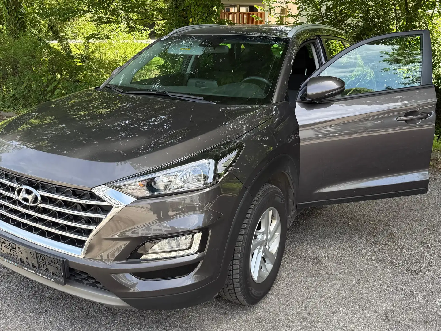 Hyundai TUCSON Tucson blue 1.6 CRDi 4WD DCT Trend Grau - 1