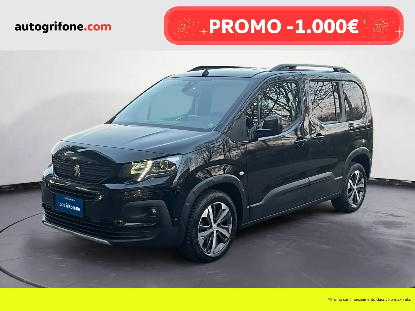 Peugeot Rifter BlueHDI 130 S&S EAT8 GT Line Standard Nero - 1