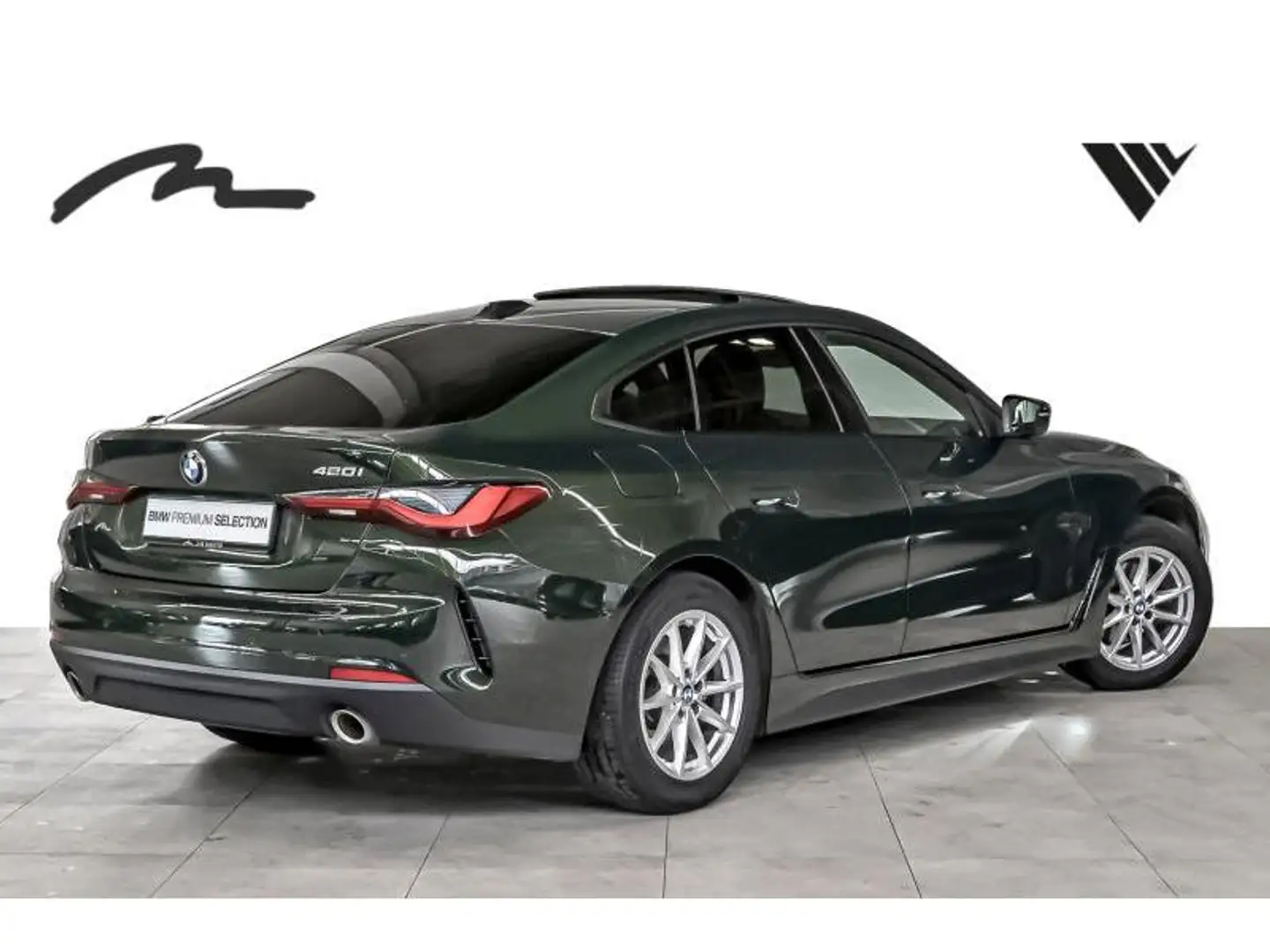 BMW 420 i Gran Coupé - 2ans/jaar garantie NEW PRICE €58 Zelená - 2