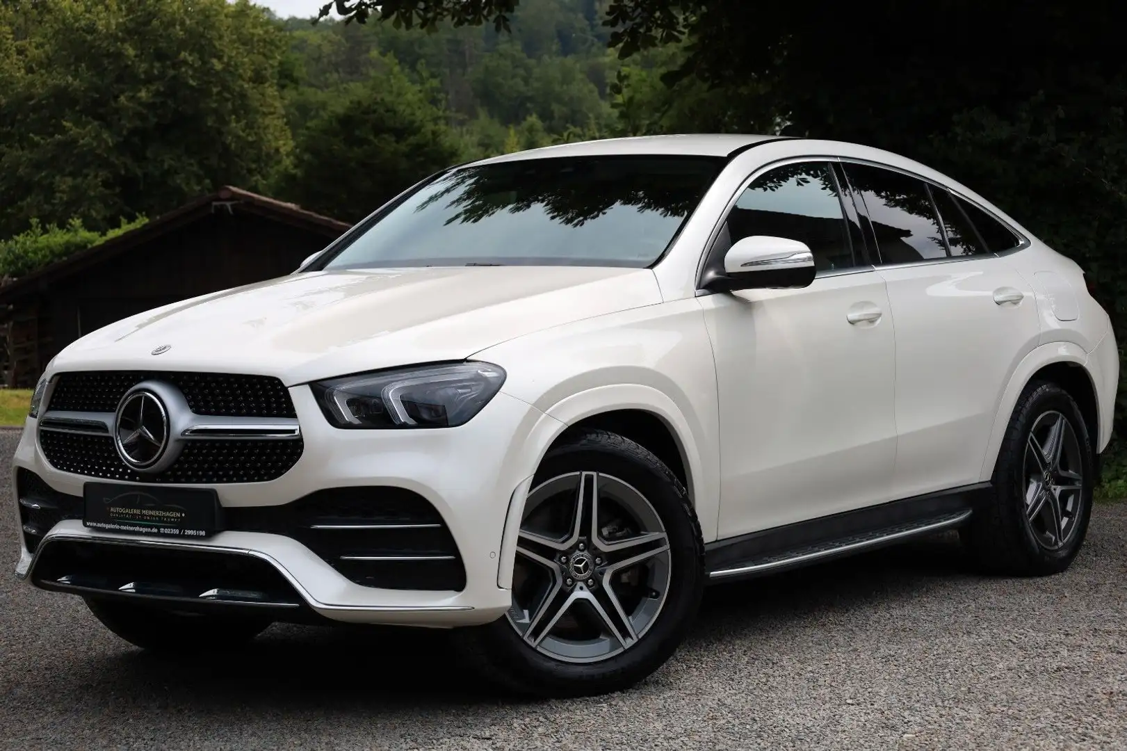 Mercedes-Benz GLE 350 de 4Matic Coupe/AMG-Line/Distronic/360°/ Wit - 1
