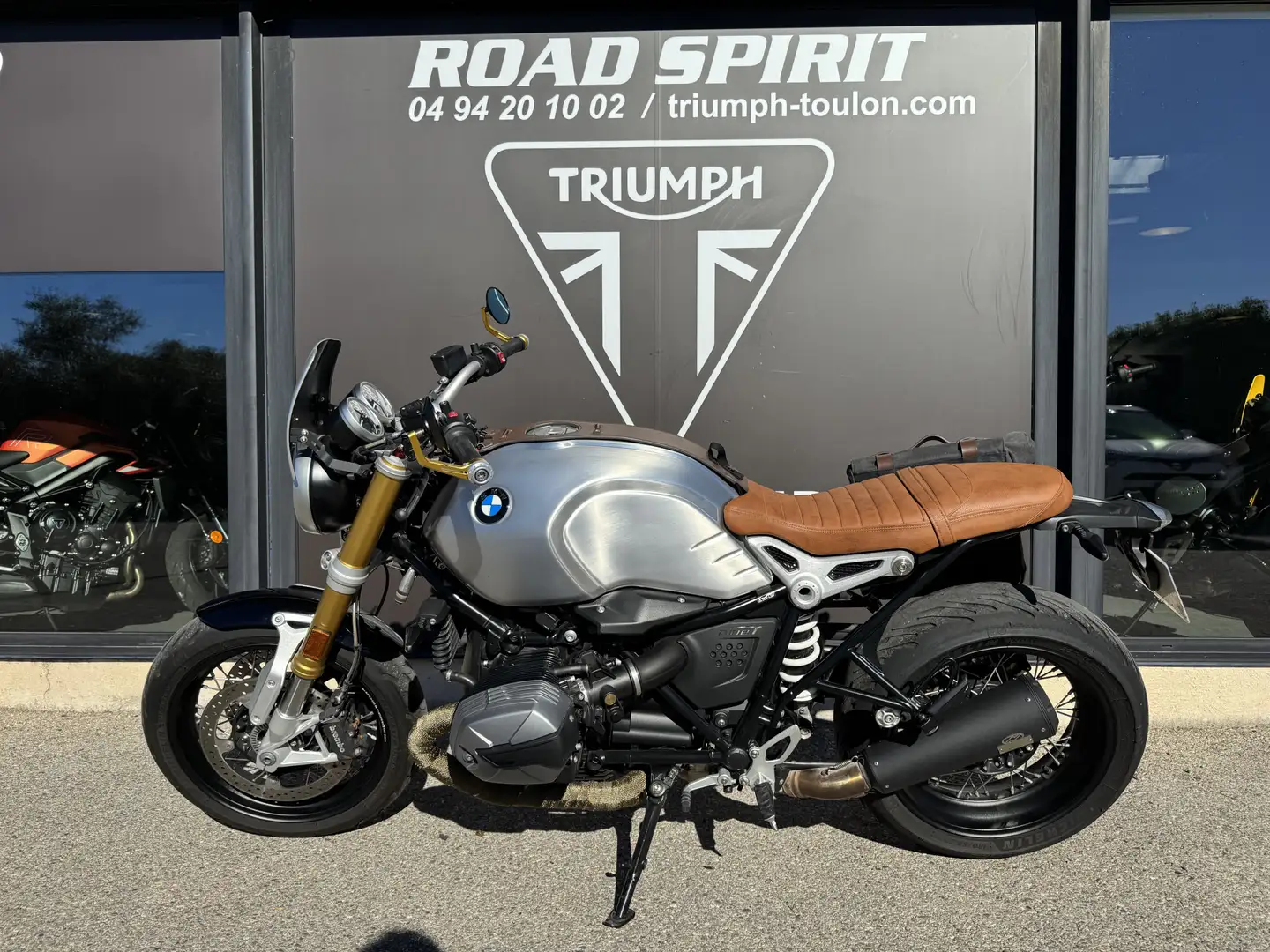BMW R nineT Gris - 2