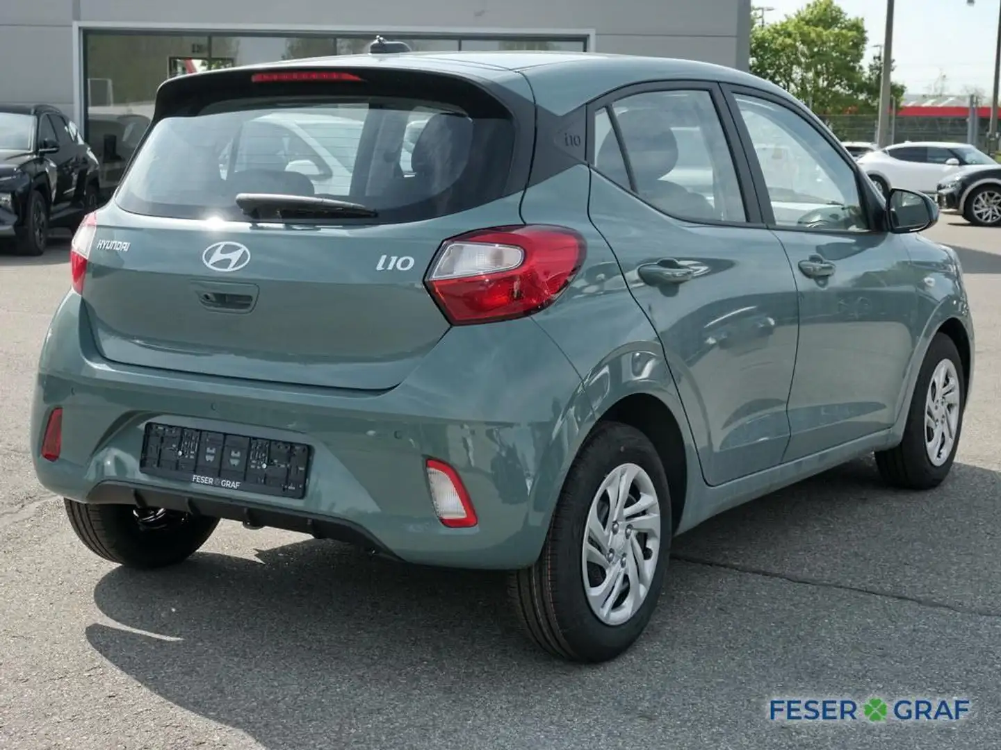 Hyundai i10 SELECT NAVI KAMERA LED-TFL CARPLAY USB Grün - 2