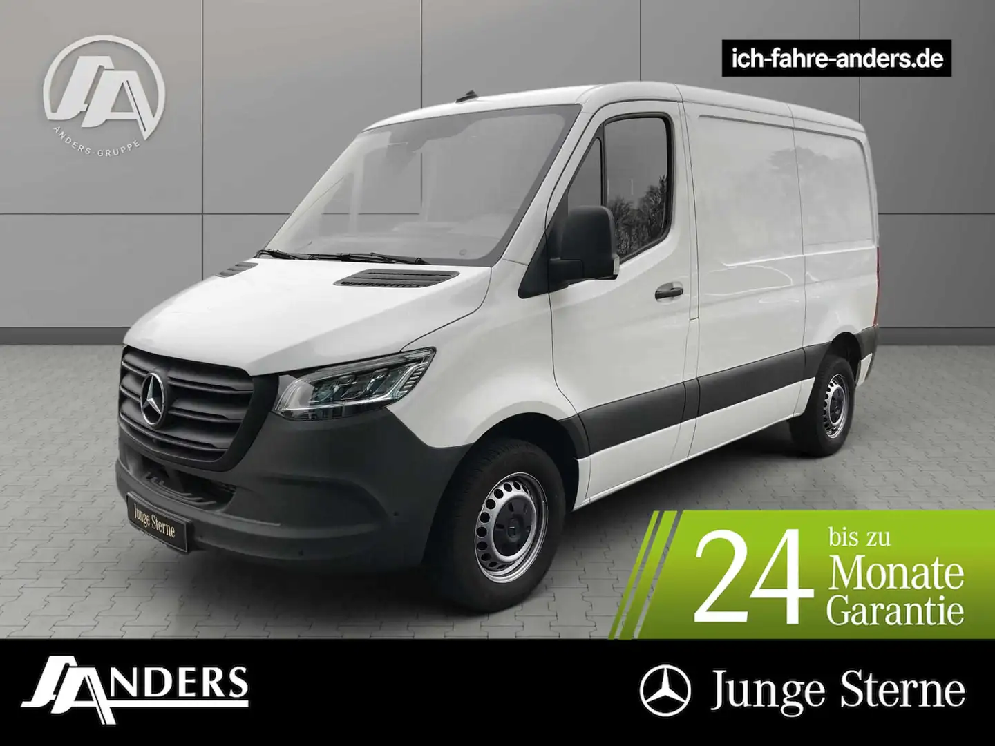 Mercedes-Benz Sprinter 214 Kasten L1H1 LED*Navi*SHZ*Klima*360 White - 1