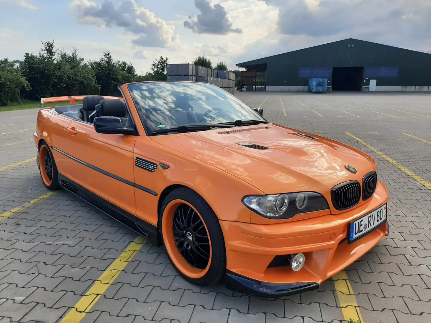 BMW 320 Ci Aut. Naranja - 1