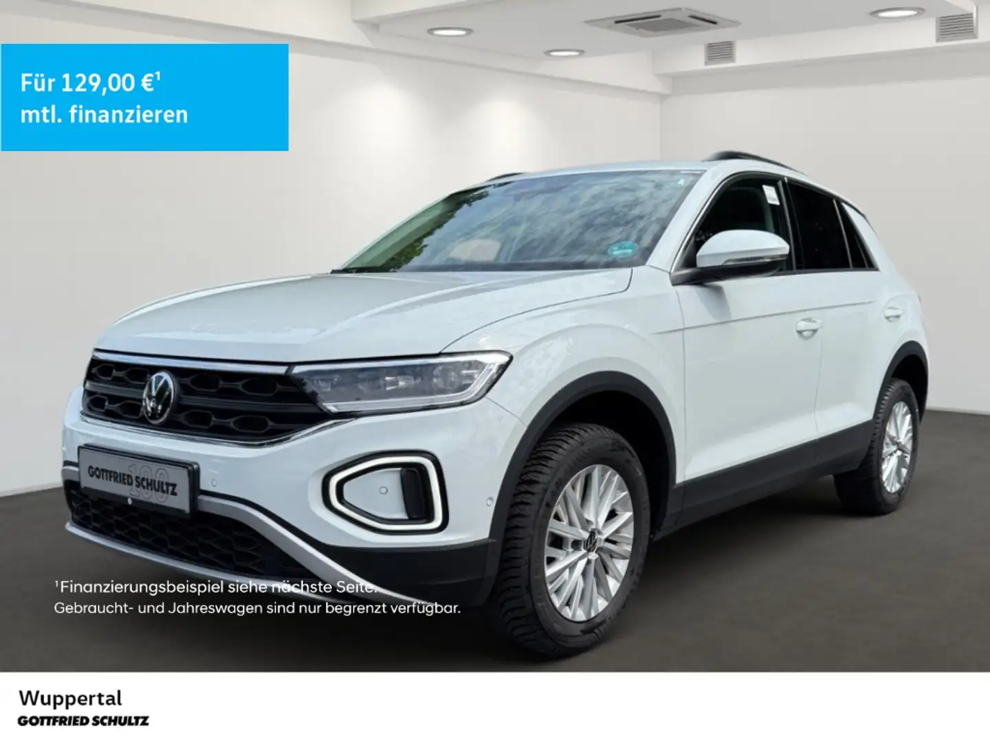 Volkswagen T-Roc 1.0 TSI Life NAVI LED SHZ PDC LM Weiß - 1