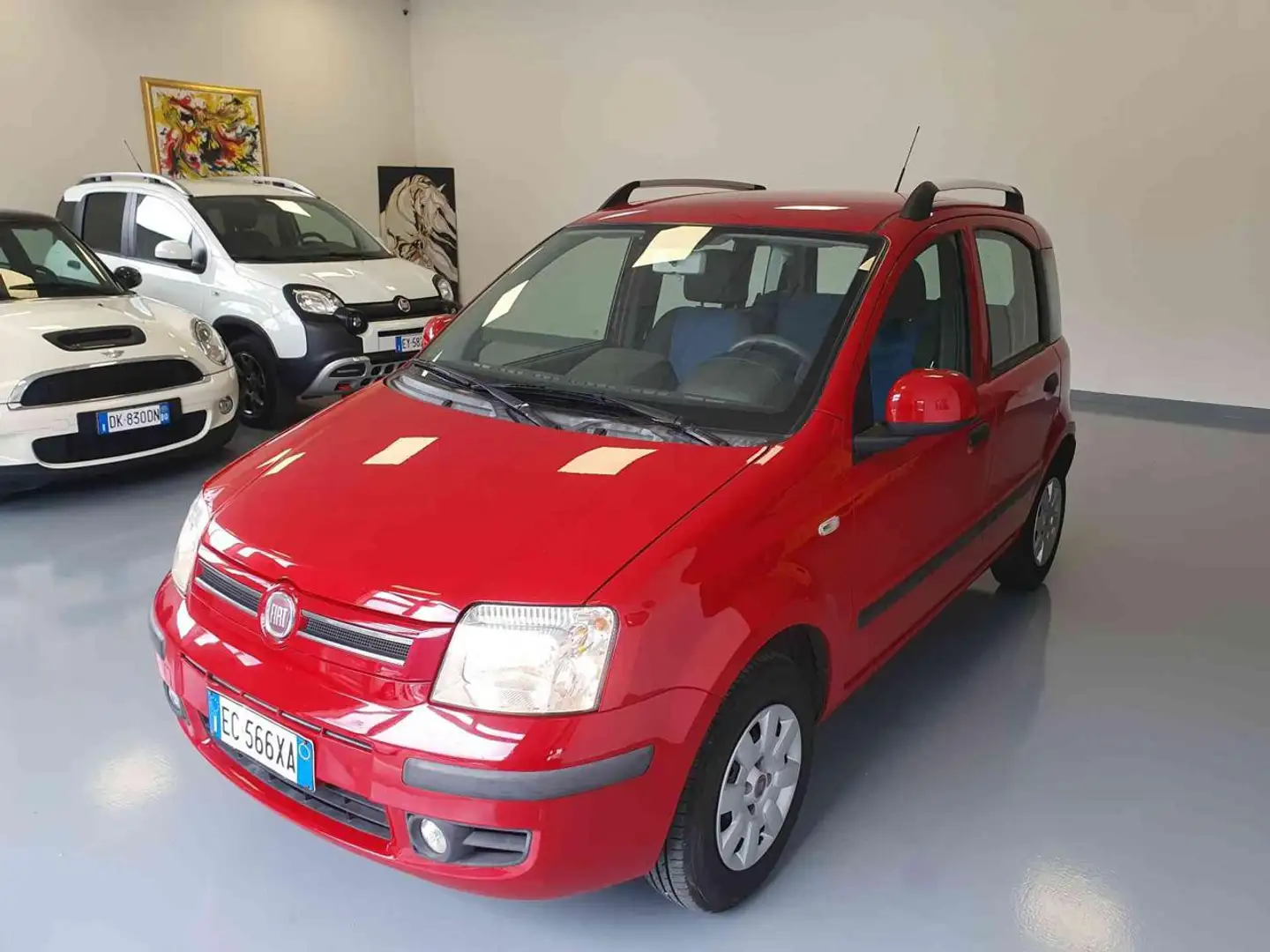 Fiat Panda 1.3 MJT 16V Emotion Rouge - 1