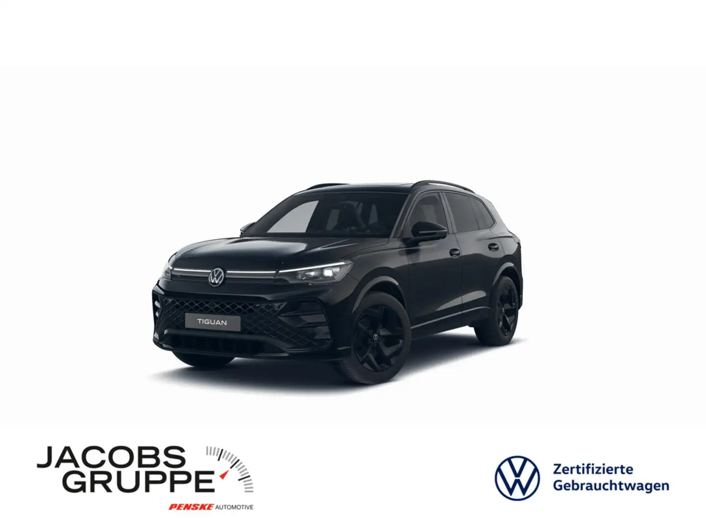 Volkswagen Tiguan 1.5 eTSI DSG R-Line Navi*AHK*CAM*PANO*SHZ Schwarz - 1