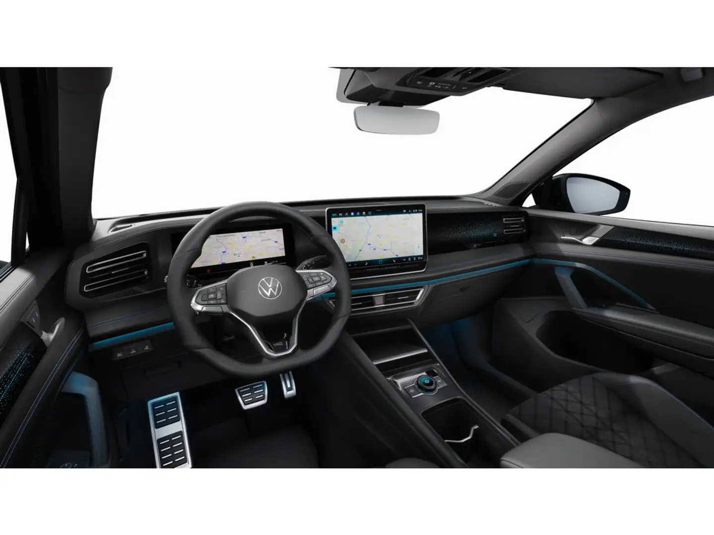 Volkswagen Tiguan 1.5 eTSI DSG R-Line Navi*AHK*CAM*PANO*SHZ Schwarz - 2